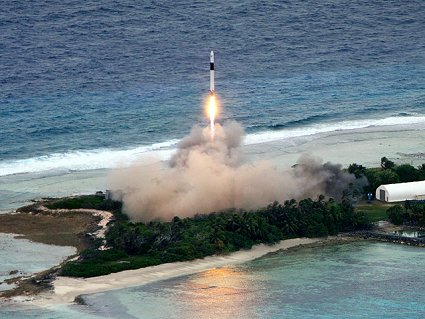 Falcon I launch - Sept. 28, 2008