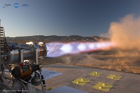XCOR LOX/Methane engine test