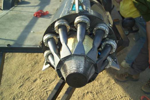 Aerospike engine by Garvey Spacecraft and CSULB