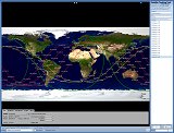 Satellite tracks