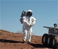NDSTaR 2005 prototype Mars suit